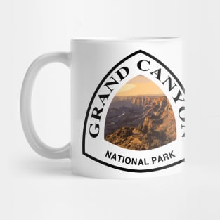 Grand Canyon National Park shield Mug